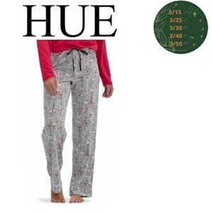 HUE High Rise High Rise Modern Pajama Pants~Small